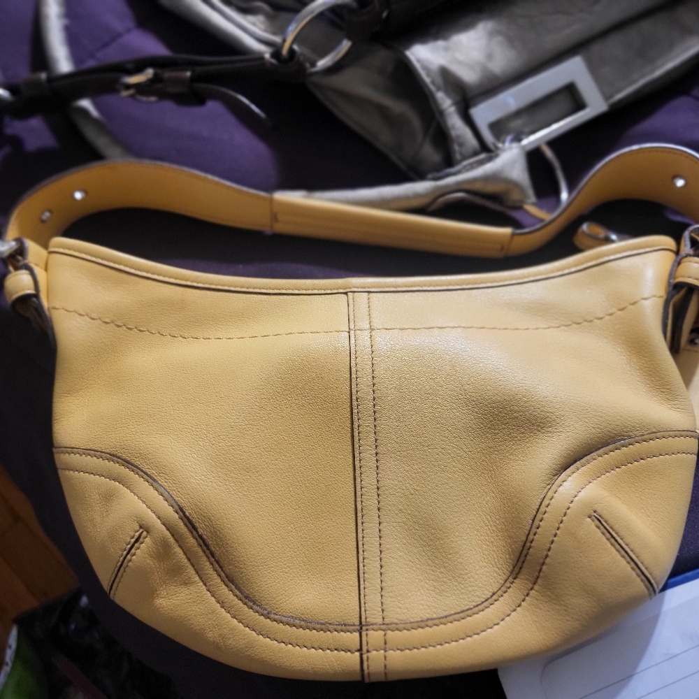 Coach mini satchel